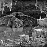 Satan is trapped in the frozen central zone in the Ninth Circle of Hell, Canto 34 (Dante's Inferno) | Image via Wikicommons