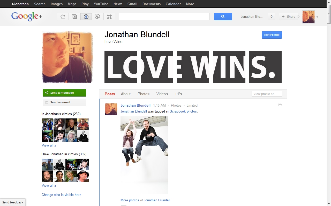 Google+ Profile Hack (with Photoshop Template)
