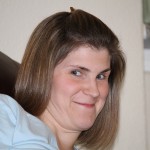 Laurie tries to ignore the camera