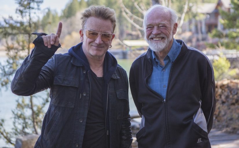Bono and Eugene Peterson
